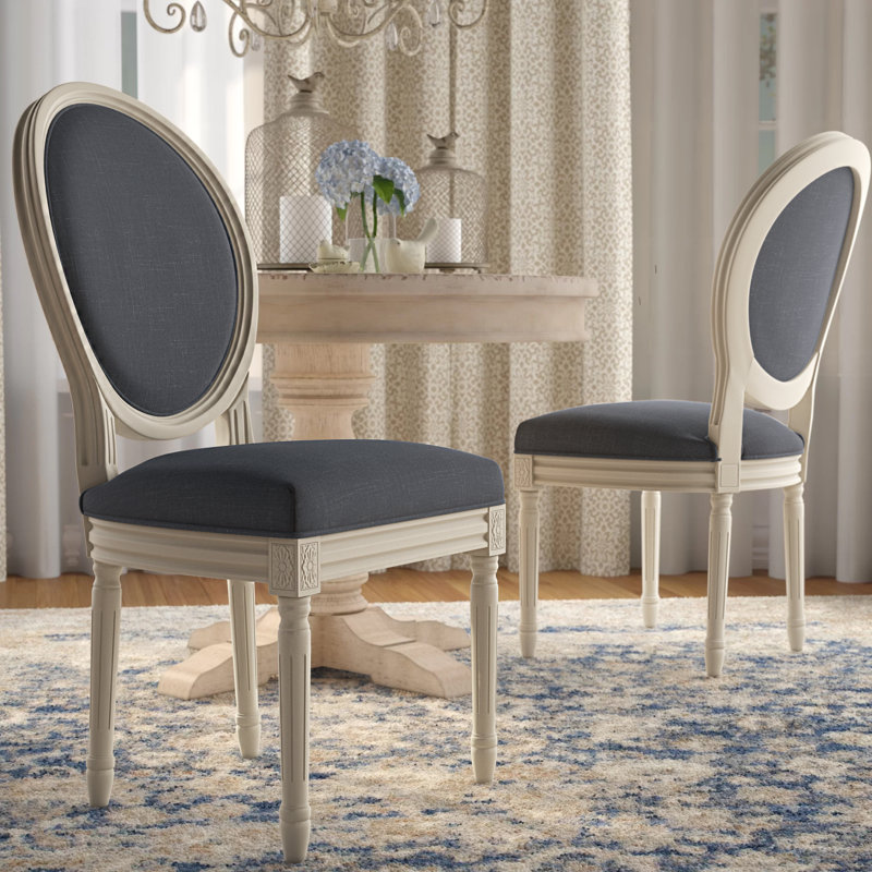 Birch Lane Falgoust Upholstered King Louis Back Side Chair & Reviews